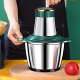 Electric Meat Chopper Vegetable Grinder Machine 3L