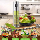 Oil Spray Bottle for BBQ, Salad, Cooking & Baking Pack of 2