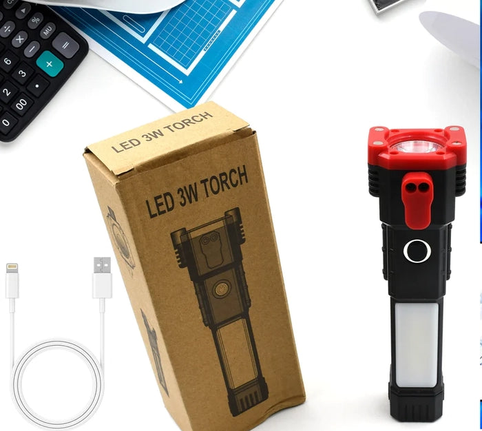 Multifunctional Emergency Flashlight - High Brightness