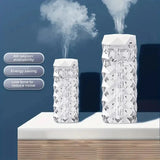 Color Changing Crystal Lamp Humidifier-400 ML