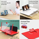 3D HD Mobile Phone Screen Magnifier