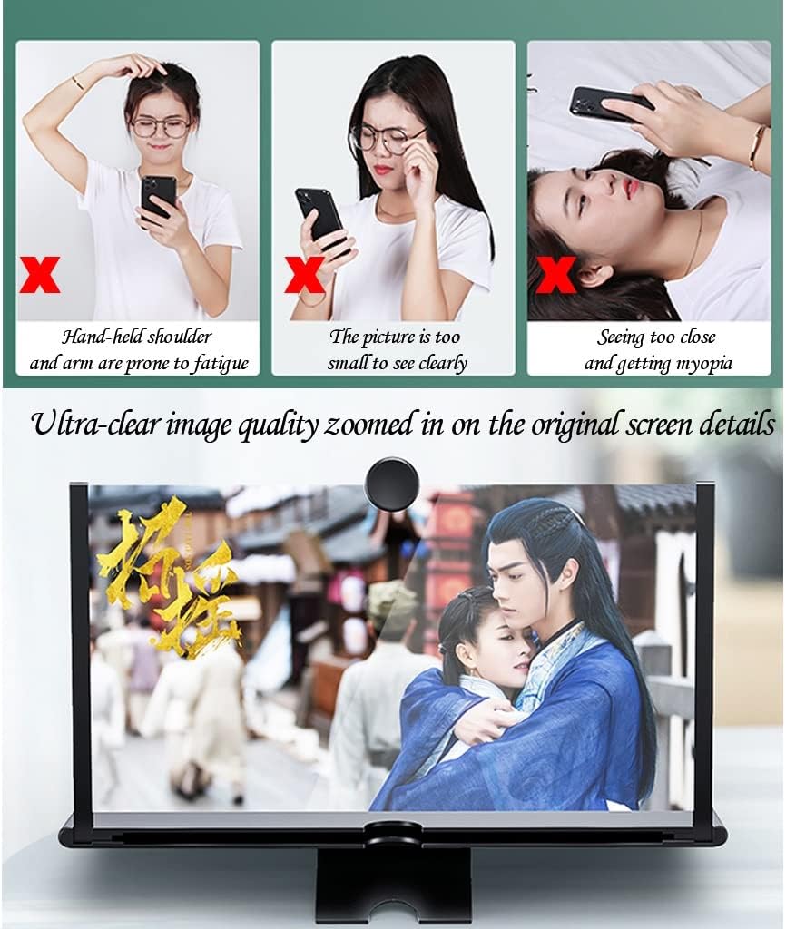 3D HD Mobile Phone Screen Magnifier