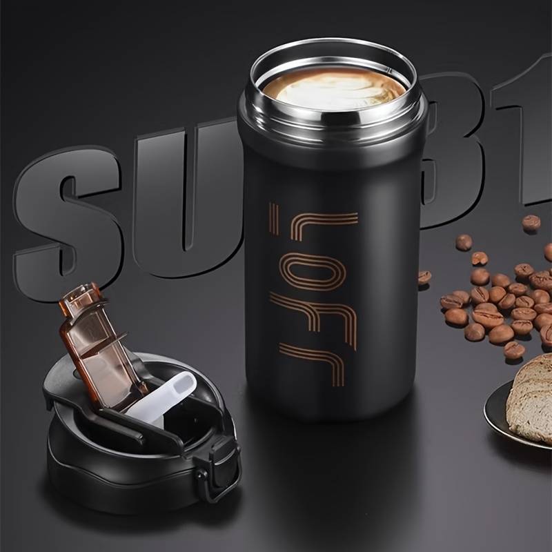 600ml Large Stainless Steel Travel Mug Portable