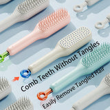 One-click Self Cleaning Hair Brush