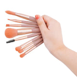 8Pcs Mini Travel Soft Makeup Brushes Set