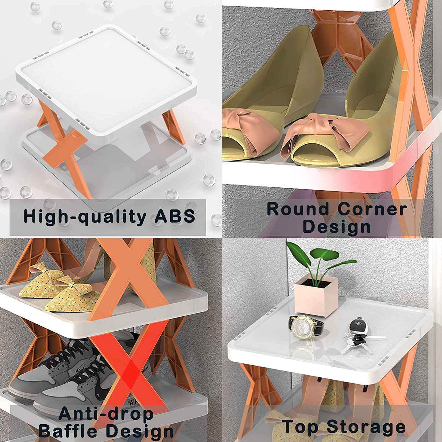 Multilayer Foldable Shoe Rack For Home