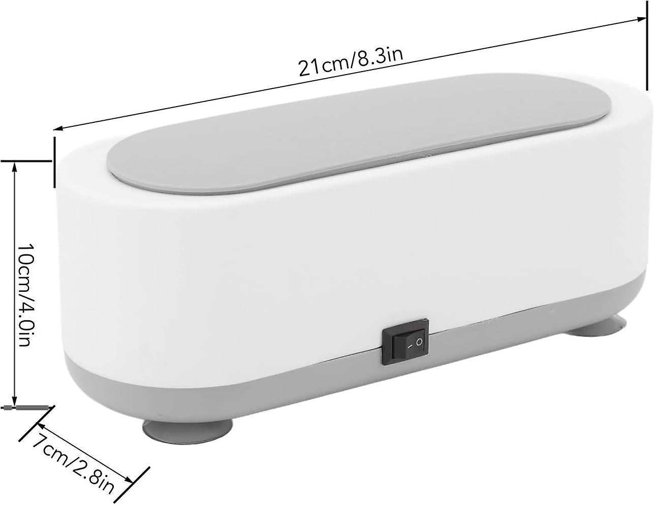 Ultrasonic Cleaning Machine for All Jewelry Rings, Eyeglasses Watches, Dentures Necklace