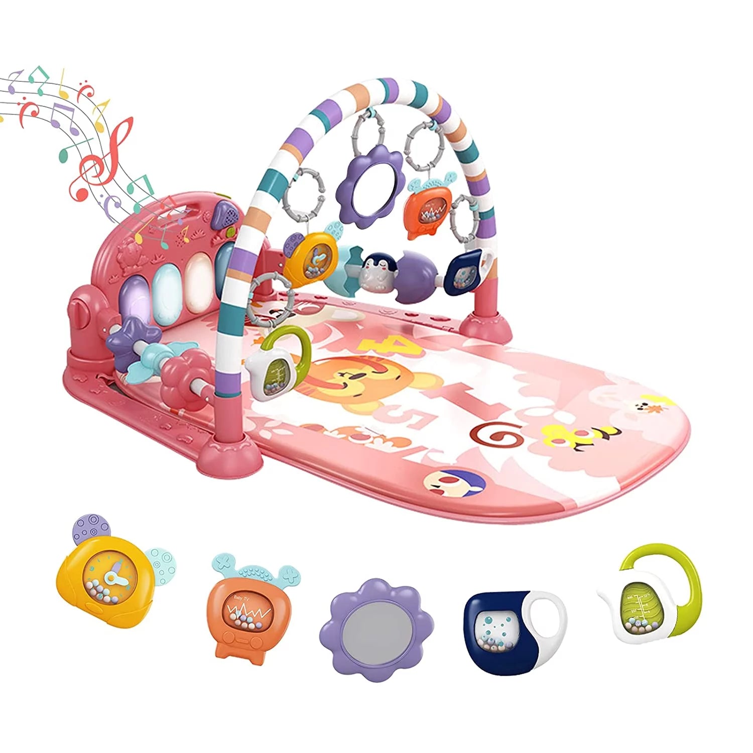 🎉Baby Gym Play Mat – Kick & Play Piano Activity Mat – On Sale Now! 🎉