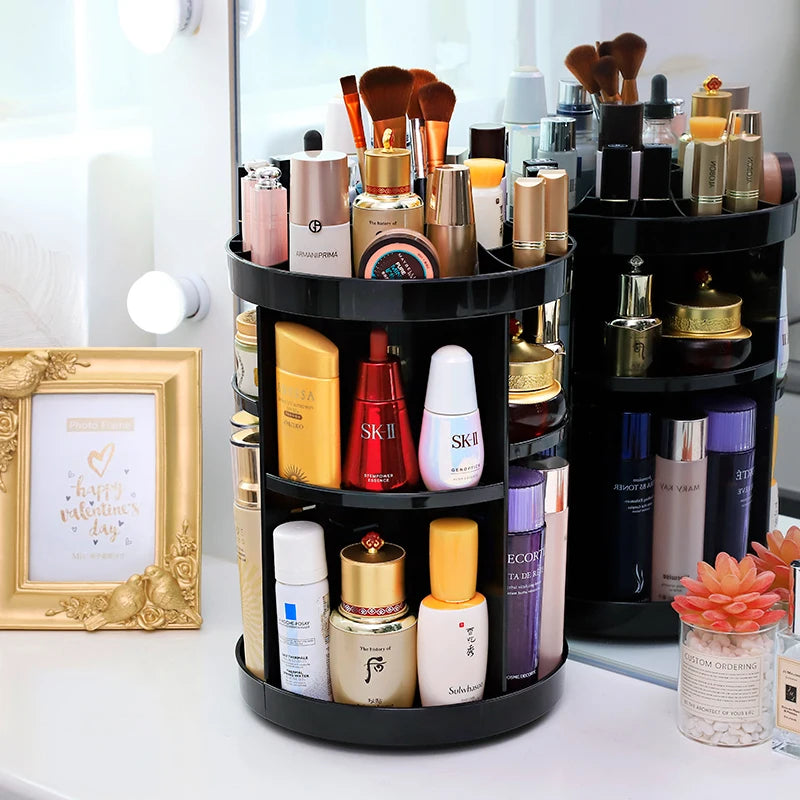 ✨360° Rotating Makeup Organizer 💄✨