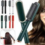 Electric Professional Hair Straightening Brush