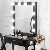 Vanity Mirror Lights - Hollywood Style 10 Pcs LED Light Kit for Makeup Mirror