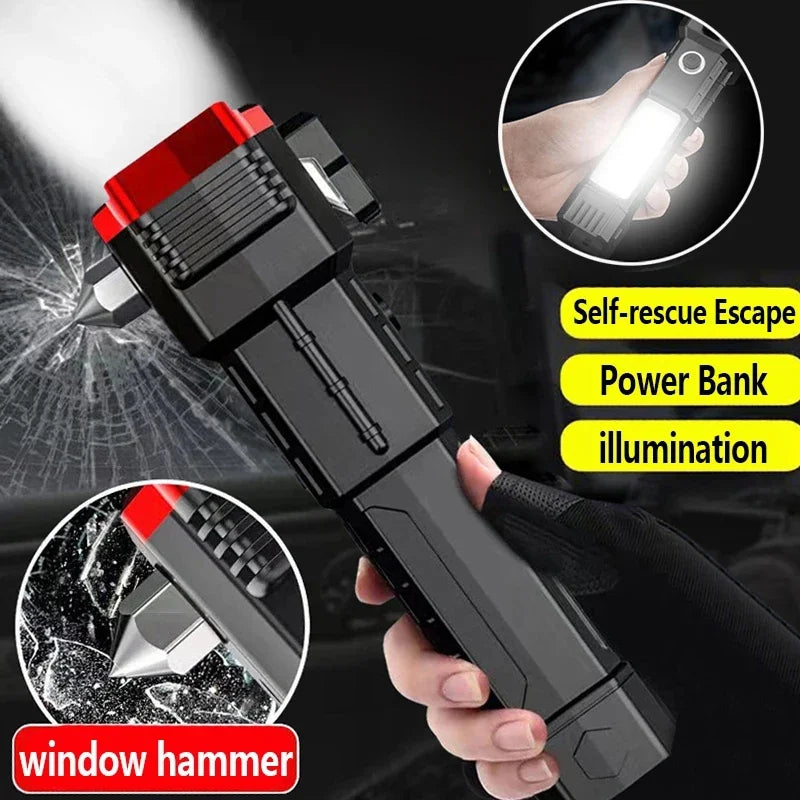 Multifunctional Emergency Flashlight - High Brightness