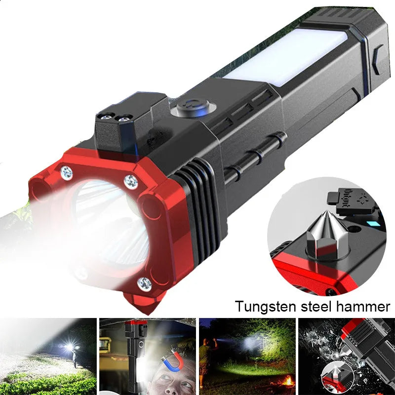 Multifunctional Emergency Flashlight - High Brightness