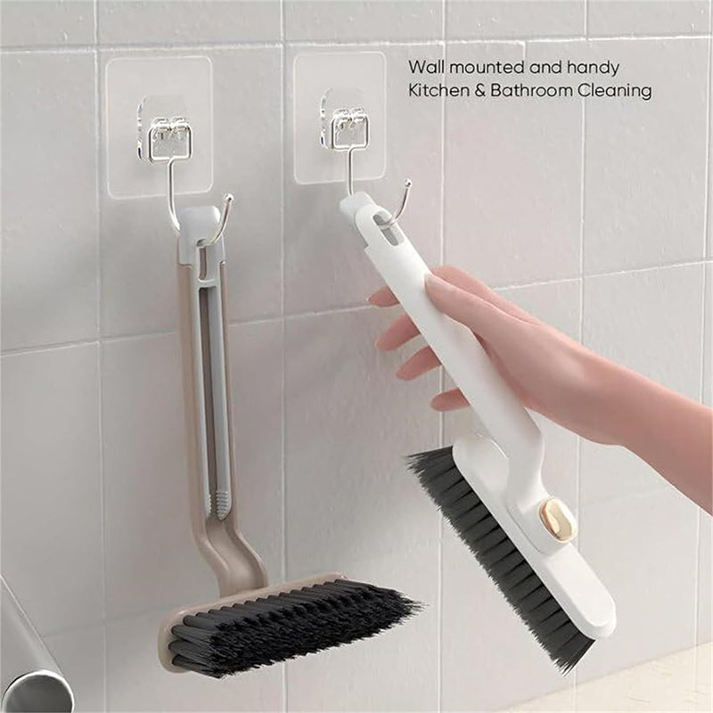 Multifunctional Rotating Cleaning Brush – Perfect for Bath and Tile, Pack of 2