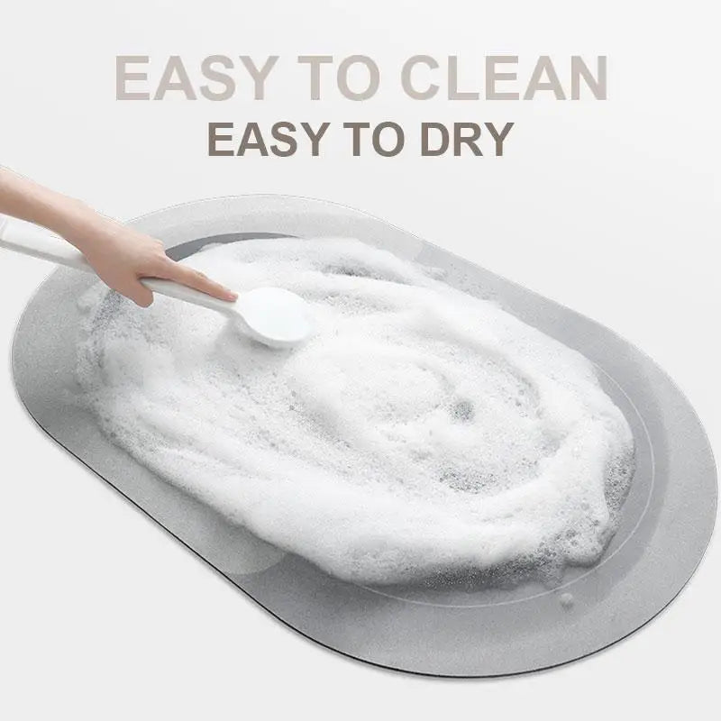 Super Absorbent Quick-Dry Floor Mat - Non-Slip, Easy to Clean