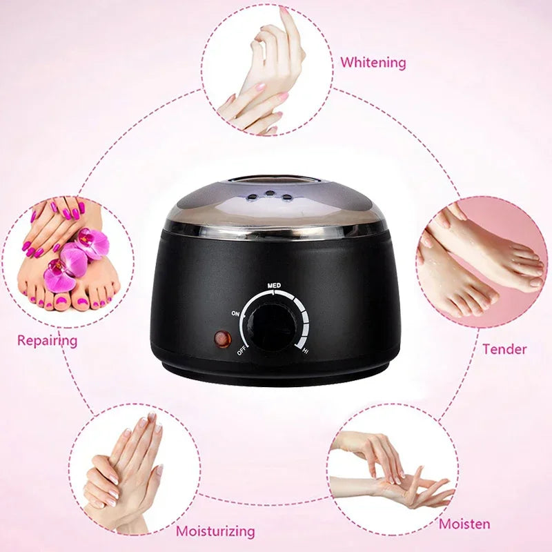 Wax Heater & Warmer - Hair Removal Wax Machine for Hand, Foot, and Body Spa