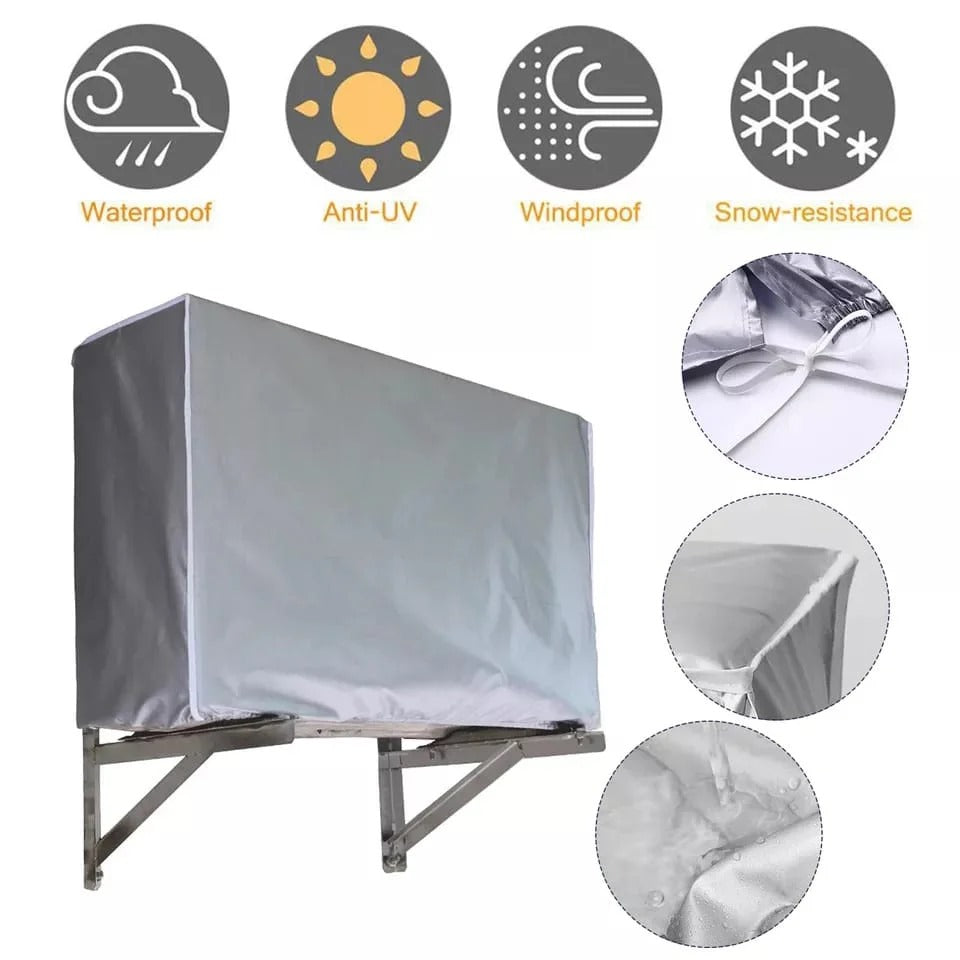 AC Dustproof Cover For Indoor & Outdoor Unit - 2pcs