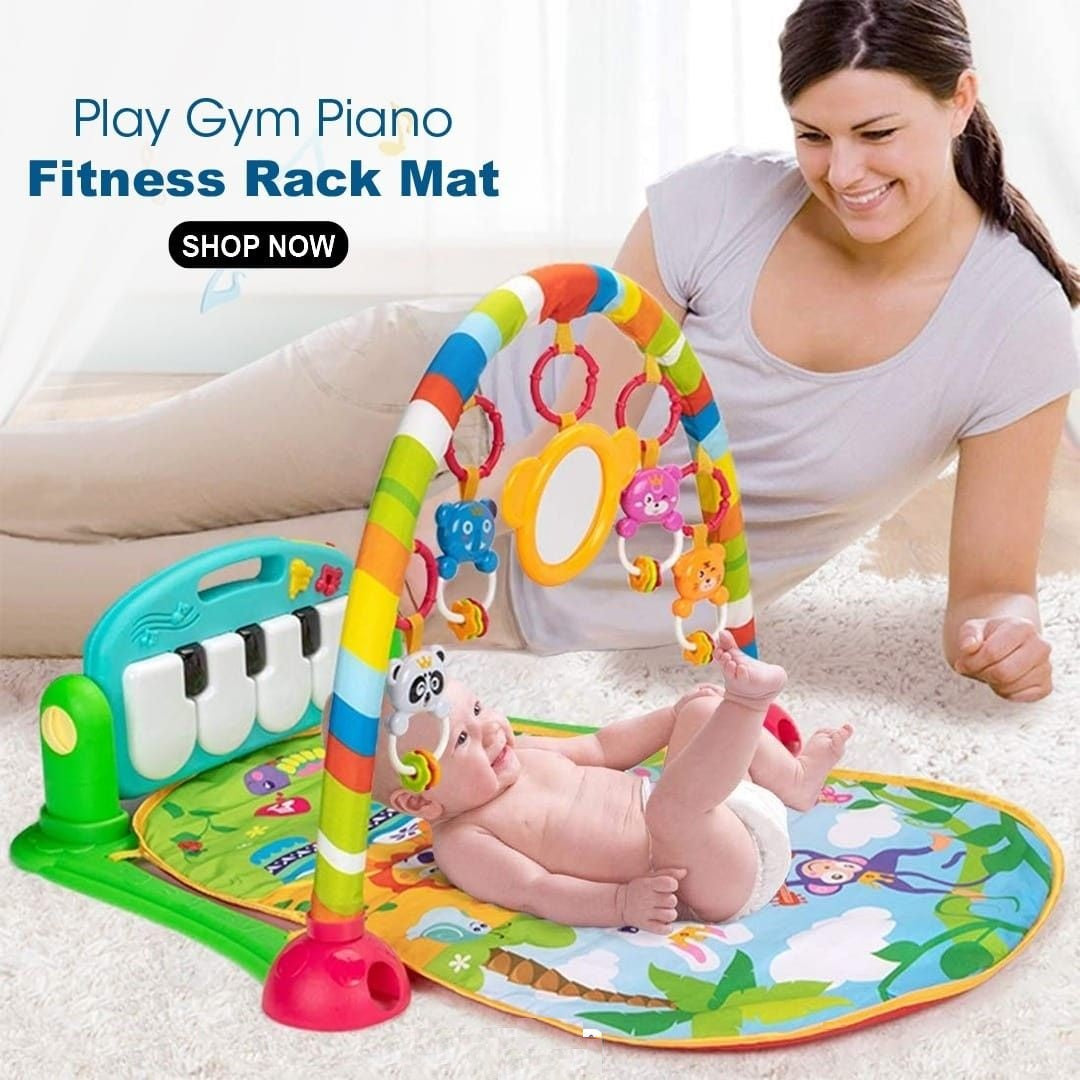 🎉Baby Gym Play Mat – Kick & Play Piano Activity Mat – On Sale Now! 🎉