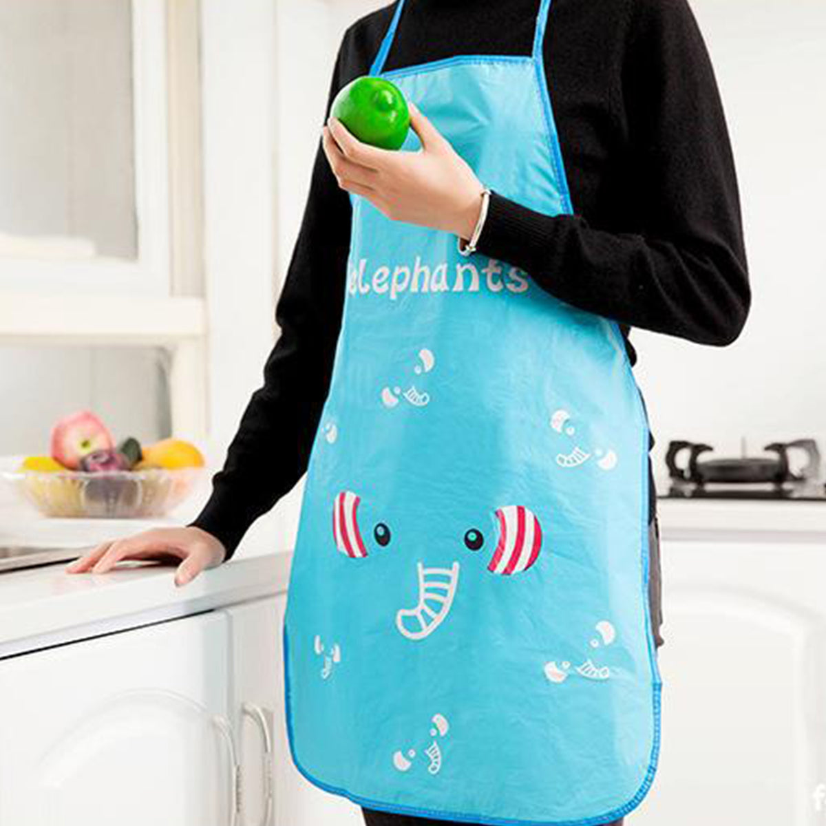 Stylish Colorful Animated Print Apron