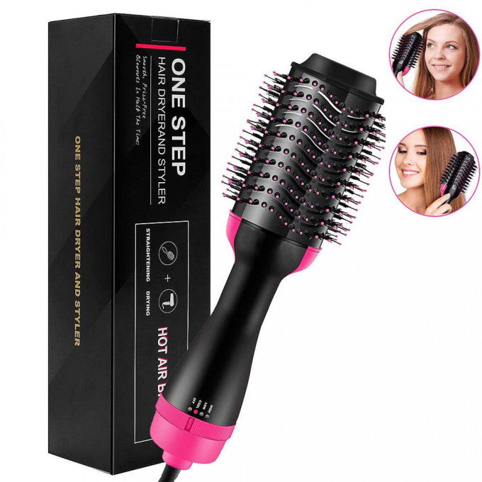 3-in-1 hair straightener & dryer